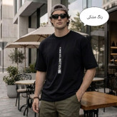 تیشرت نخ پنبه مردانه یقه گرد