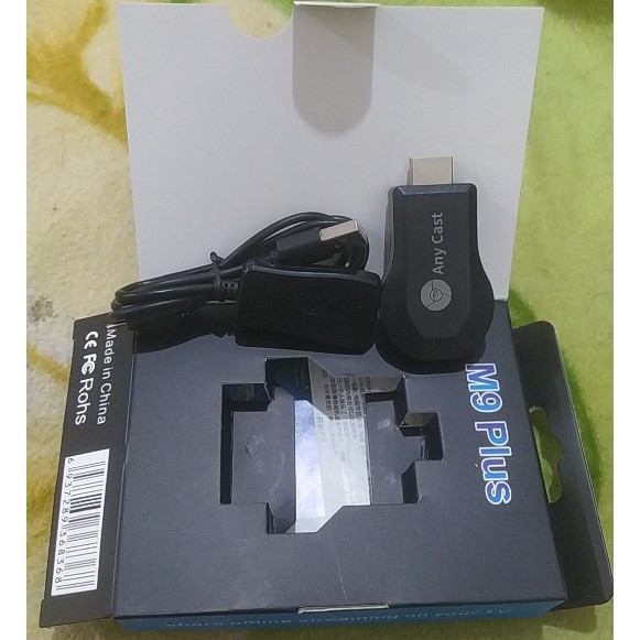 دانگل HDMI بیسیم M9 Plus اصلی اتصال گوشی به تلویزیون بدون سیم دانگل وایفای