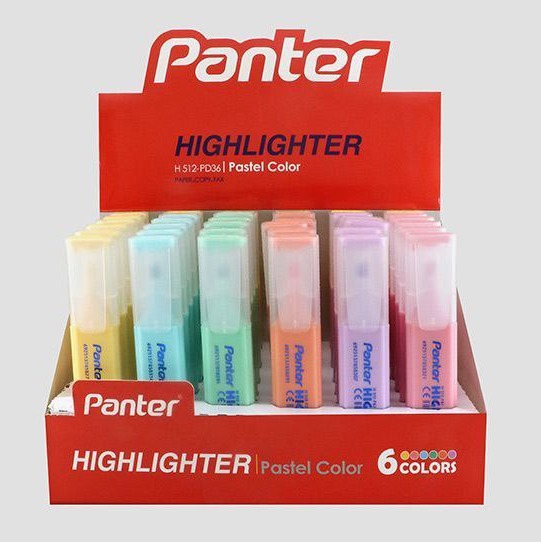 ماژیک علامت زن(Highlighter) پنتر- فسفری و پاستلی