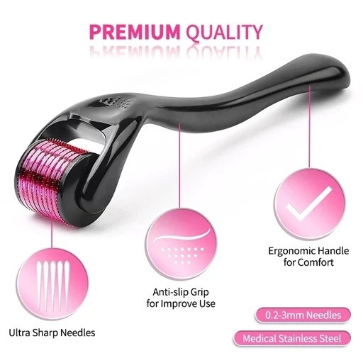 درما رولر سیستم مراقبت از پوست Derma Roller System رولر میکرونیدلینگ دستی