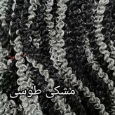 پرده ریسه شرشره پیچک تراکم بالا و بافت سنگین و رنگبندی متنوع