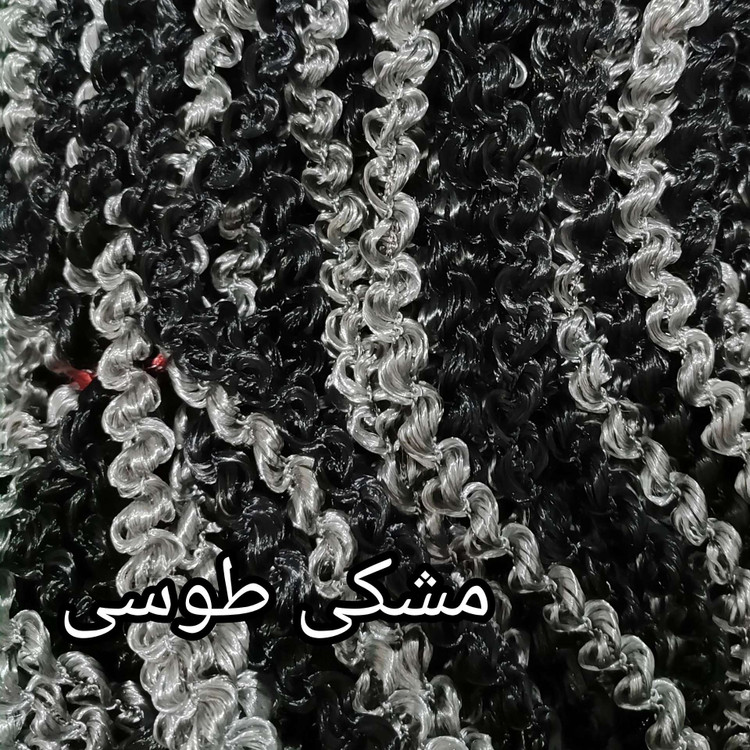 پرده ریسه شرشره پیچک تراکم بالا و بافت سنگین و رنگبندی متنوع