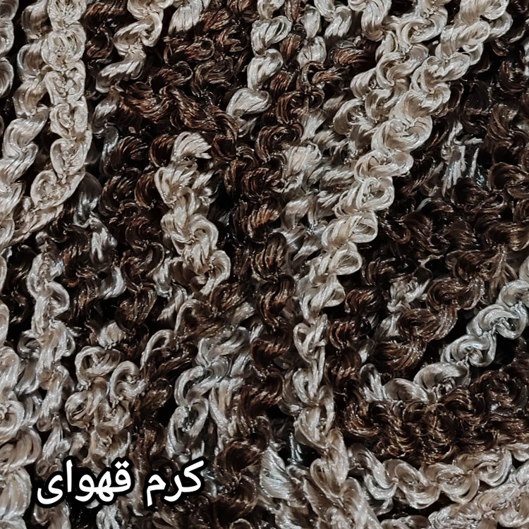 پرده ریسه شرشره پیچک تراکم بالا و بافت سنگین و رنگبندی متنوع