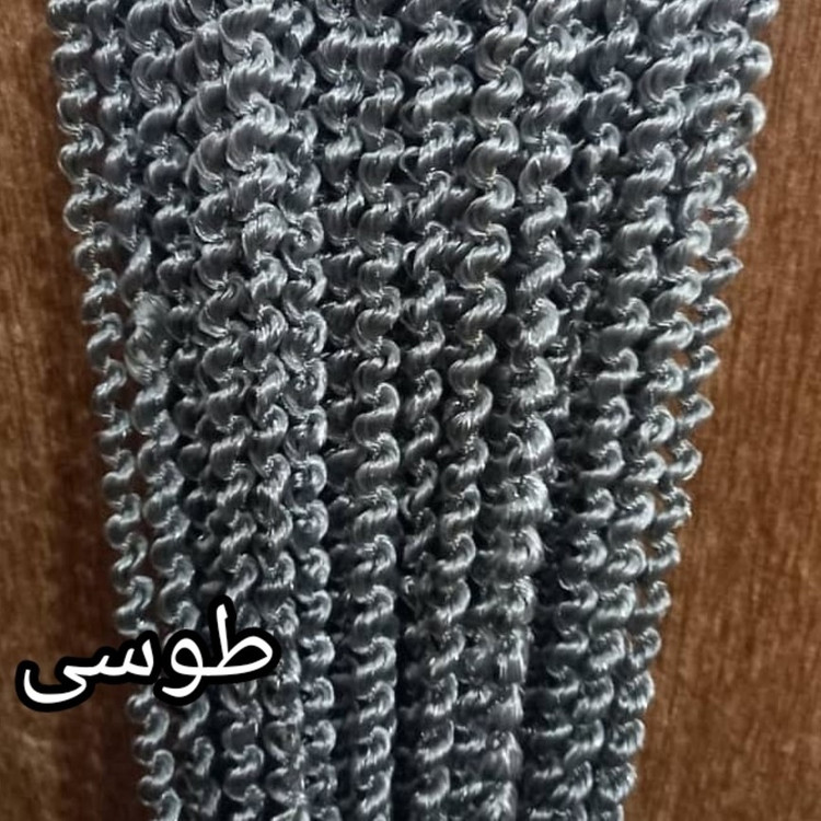 پرده ریسه شرشره پیچک تراکم بالا و بافت سنگین و رنگبندی متنوع