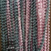 پرده ریسه شرشره پیچک تراکم بالا و بافت سنگین و رنگبندی متنوع