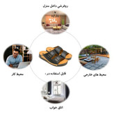 صندل مردانه دمپایی مردانه مدل تایلندی دور دوز