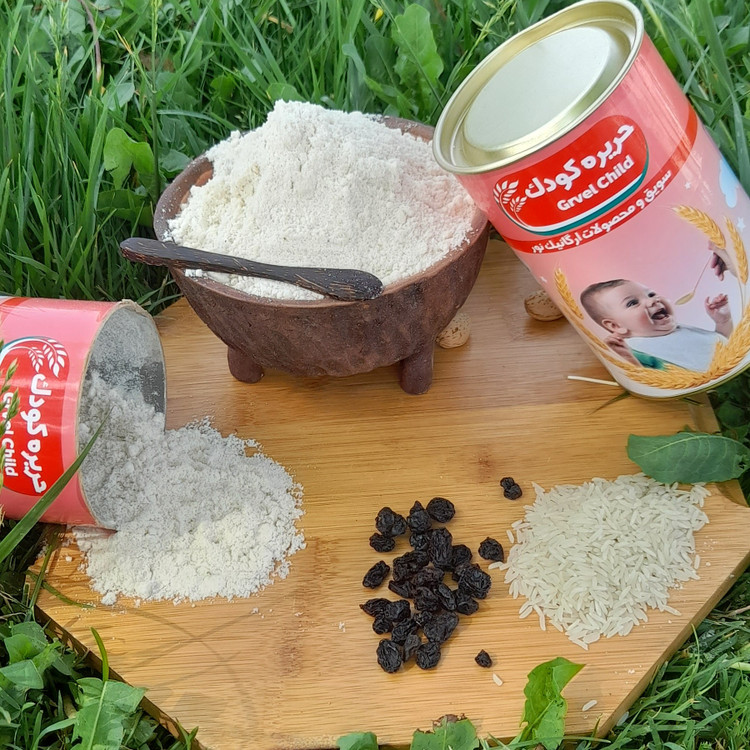 حریره بادام (بادام شیرین مامایی)