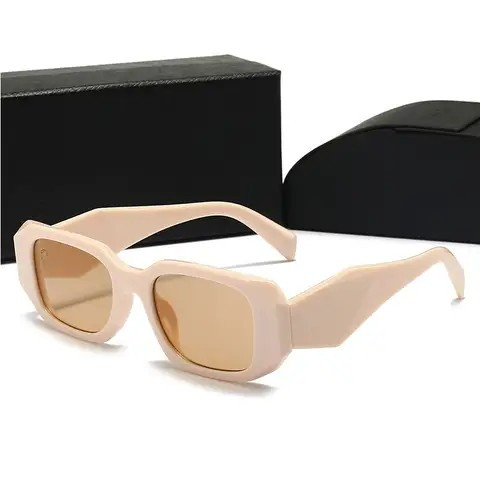 (قیمت واقعی) عینک آفتابی زنانه و مردانه پرادا uv400 + دستمال نانو مخصوص +ارسال رایگان ( PRADA)