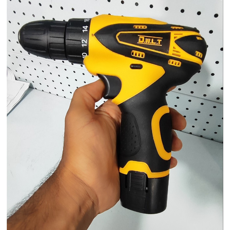 دریل شارژی 18 ولت گیربکسی دو حالته دیوالت مدل DIB-18V تک باتری ارسال رایگان