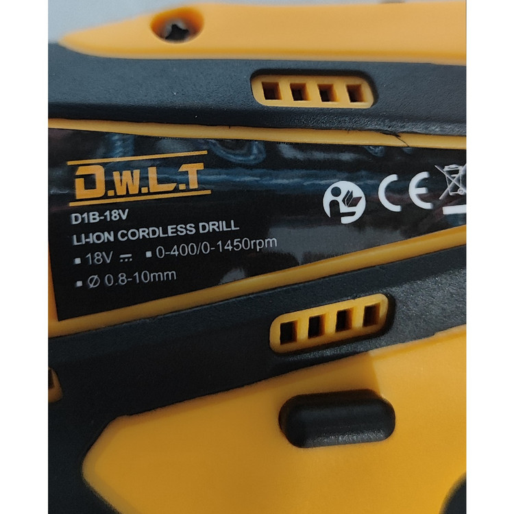 دریل شارژی 18 ولت گیربکسی دو حالته دیوالت مدل DIB-18V تک باتری ارسال رایگان