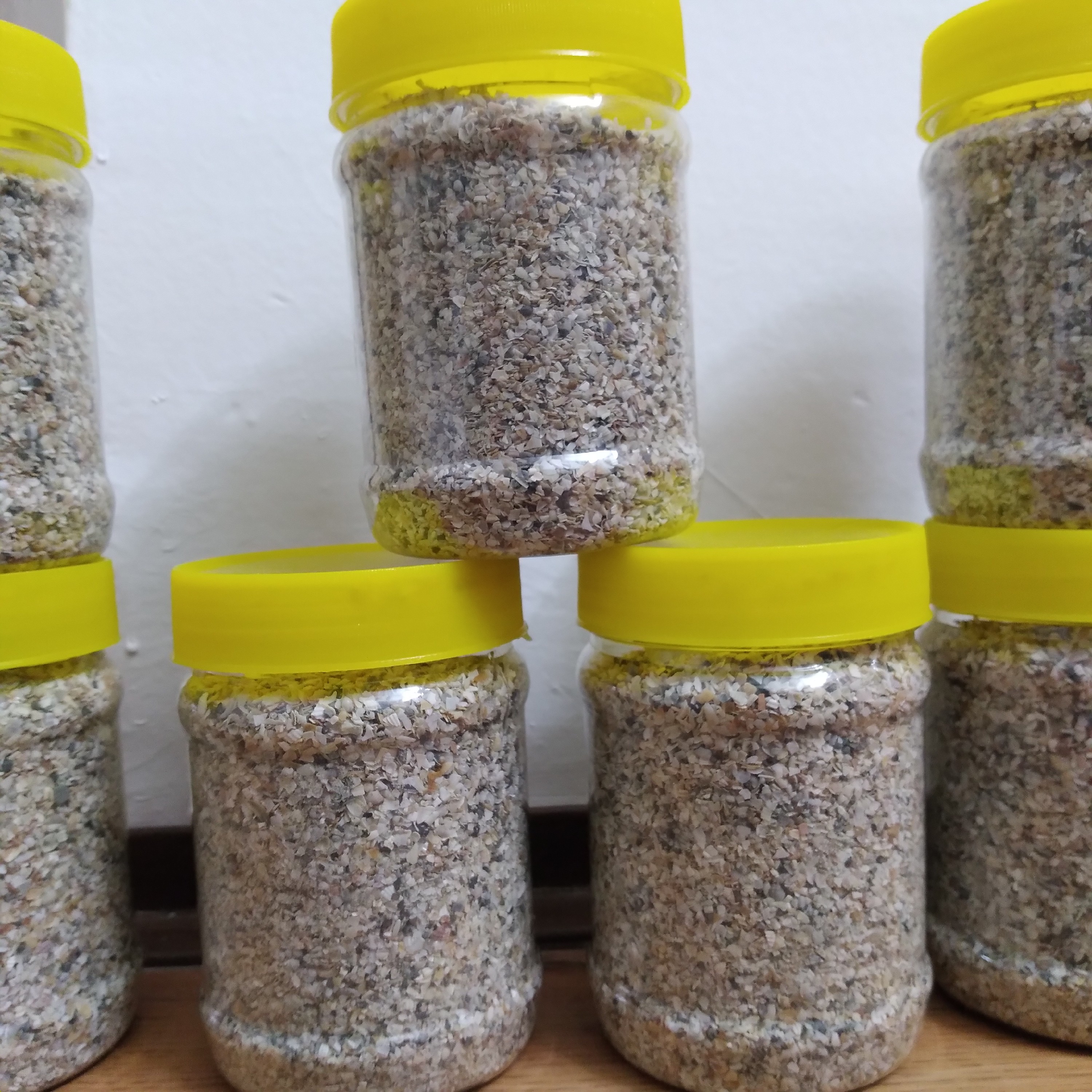 پودر صدف خوراکی پرنده ( منبع کلسیم و مواد معدنی) 400 گرمی خالص