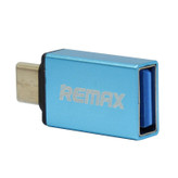 تبدیل او تی جی OTG فلزی تایپ سی مدل ریمکس REMAX،دارای طراحی مات و کلاسیک،مناسب برای شارژ و انتقال اطلاعات (تبدیل otg)