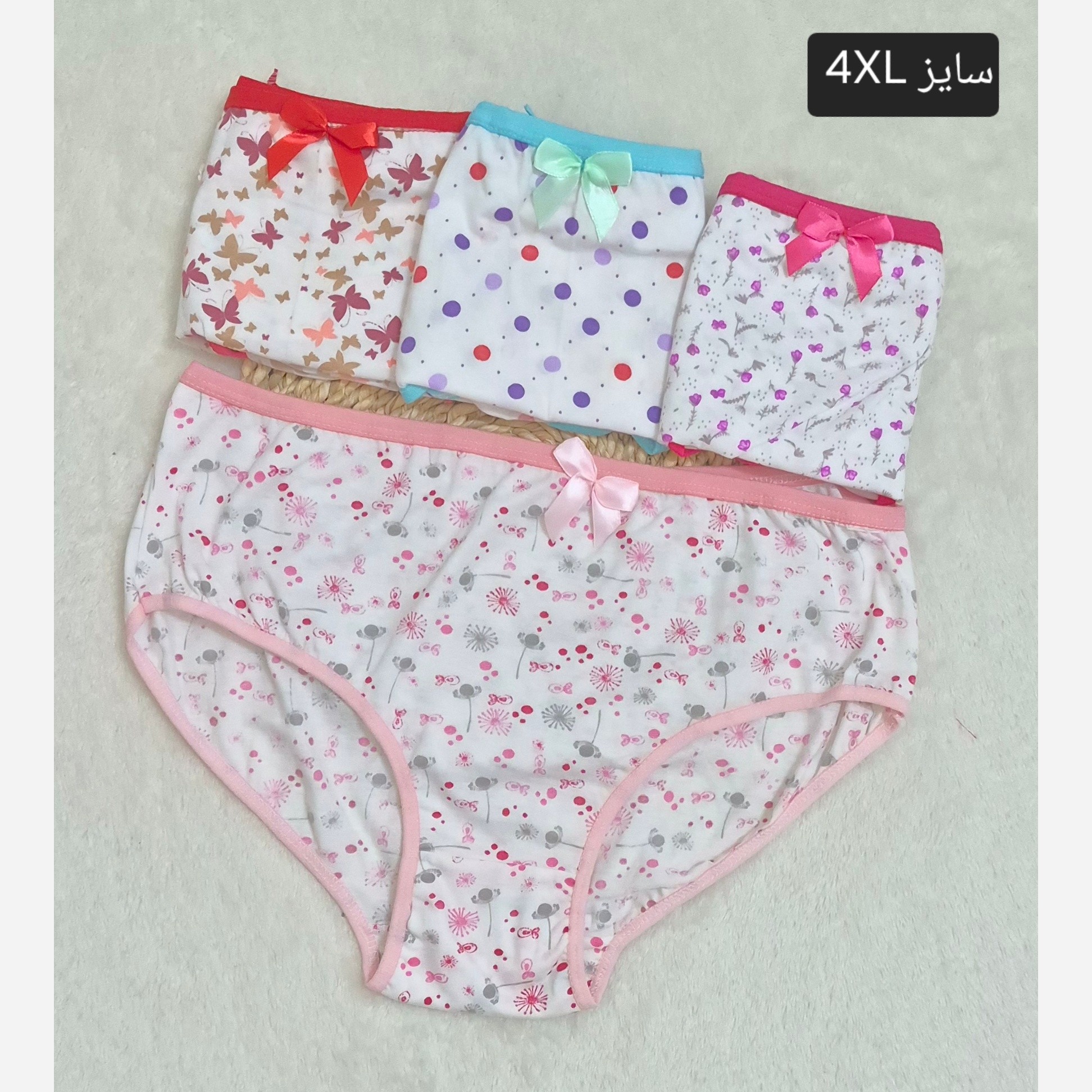 شورت زنانه پنبه لاکرا خنک و راحت فانتزی