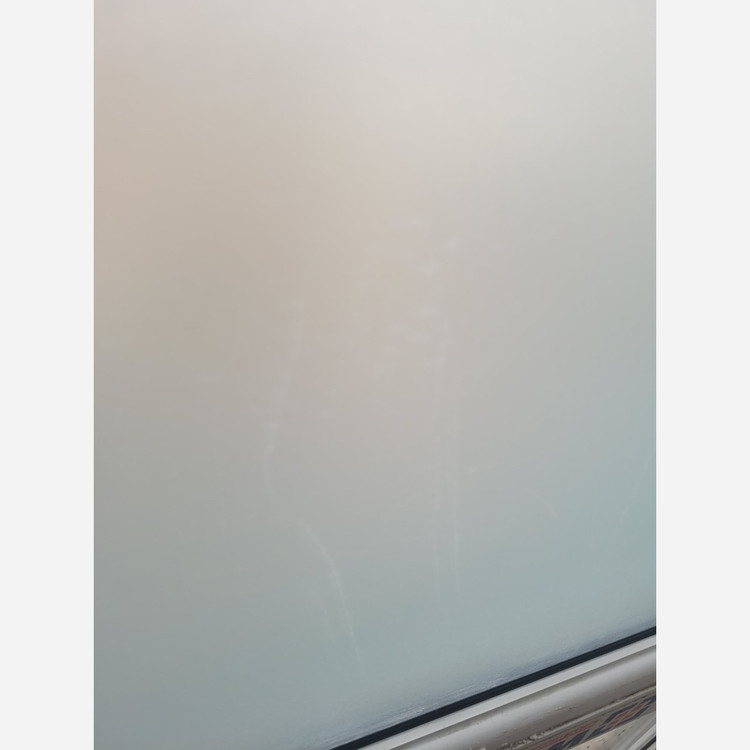 برچسب شیشه مات کن مشجر ساده برفی ضخیم عرض50و60و70و80و90و...سانت