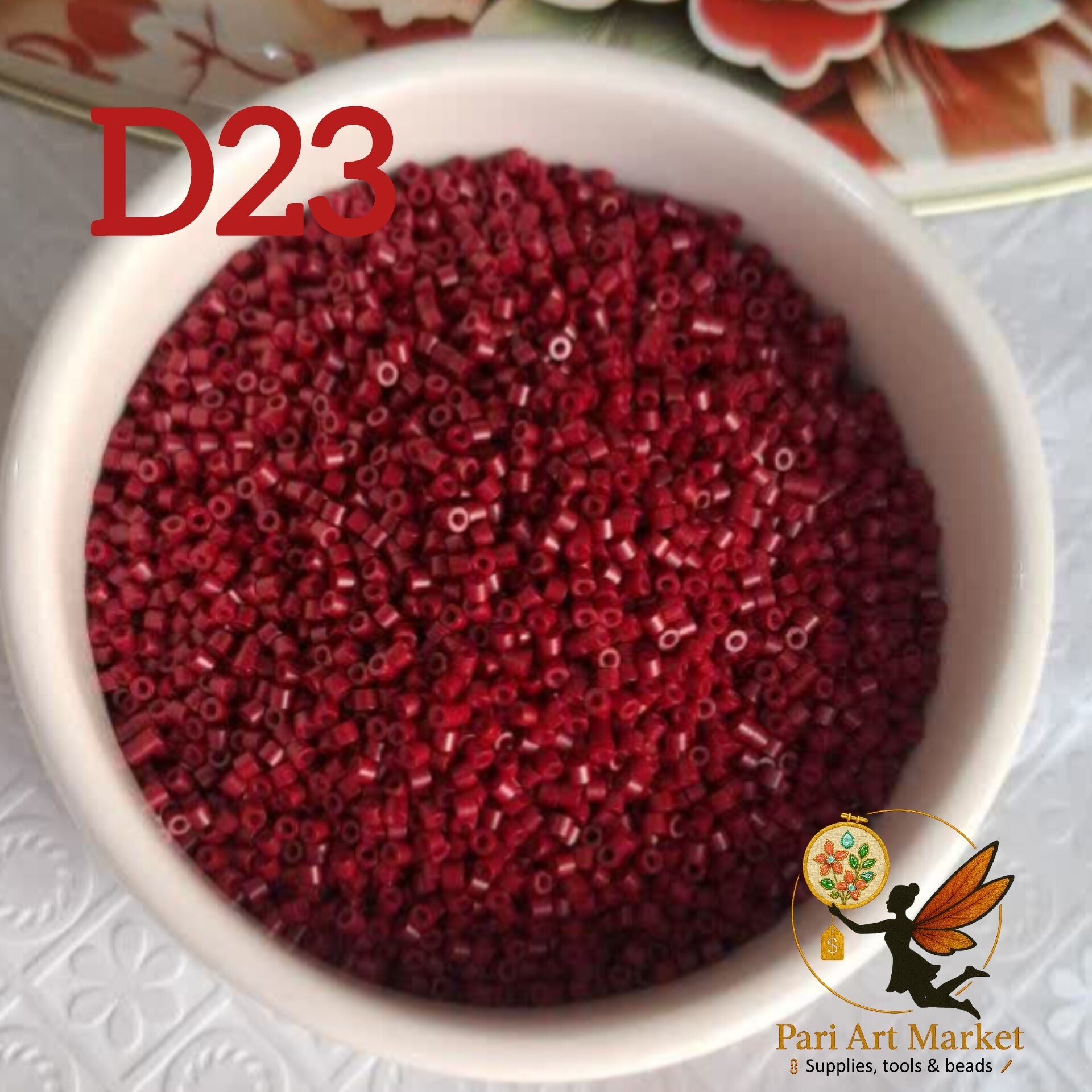 منجوق دلیکا (طرح میوکی) 28 رنگ - قیمت برای 5 گرم میباشد