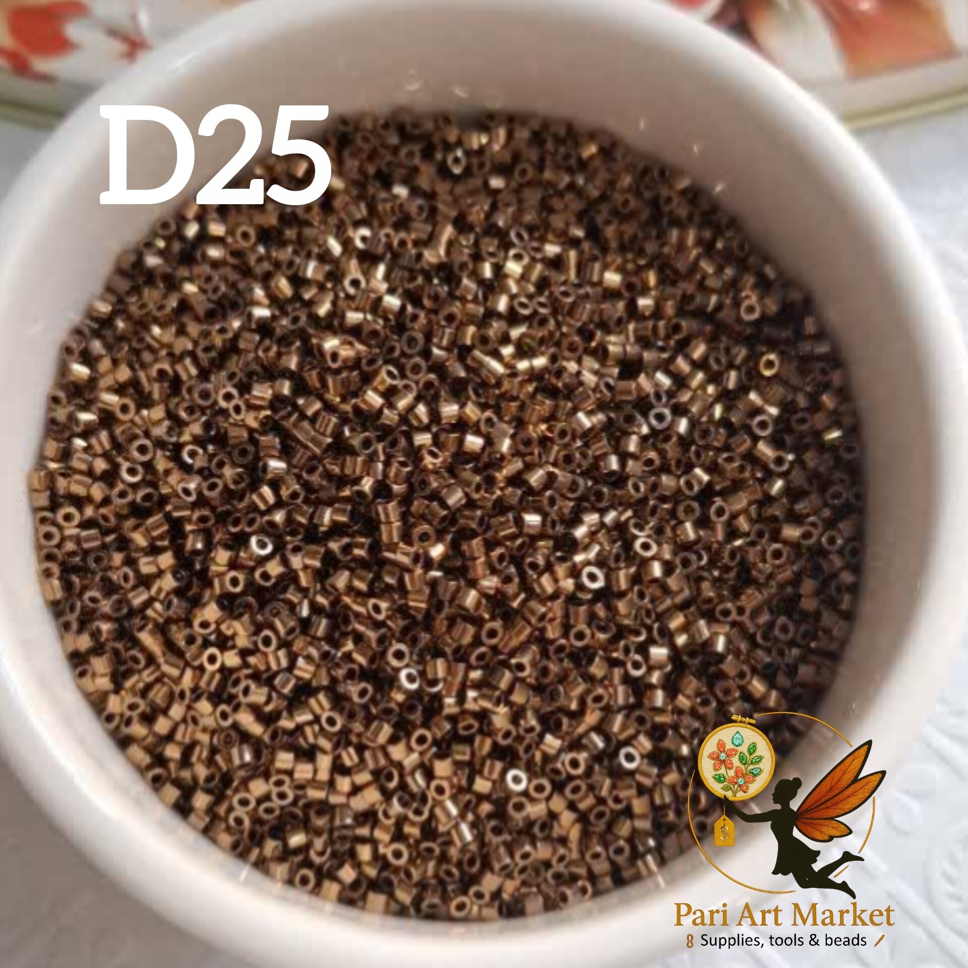 منجوق دلیکا (طرح میوکی) 28 رنگ - قیمت برای 5 گرم میباشد