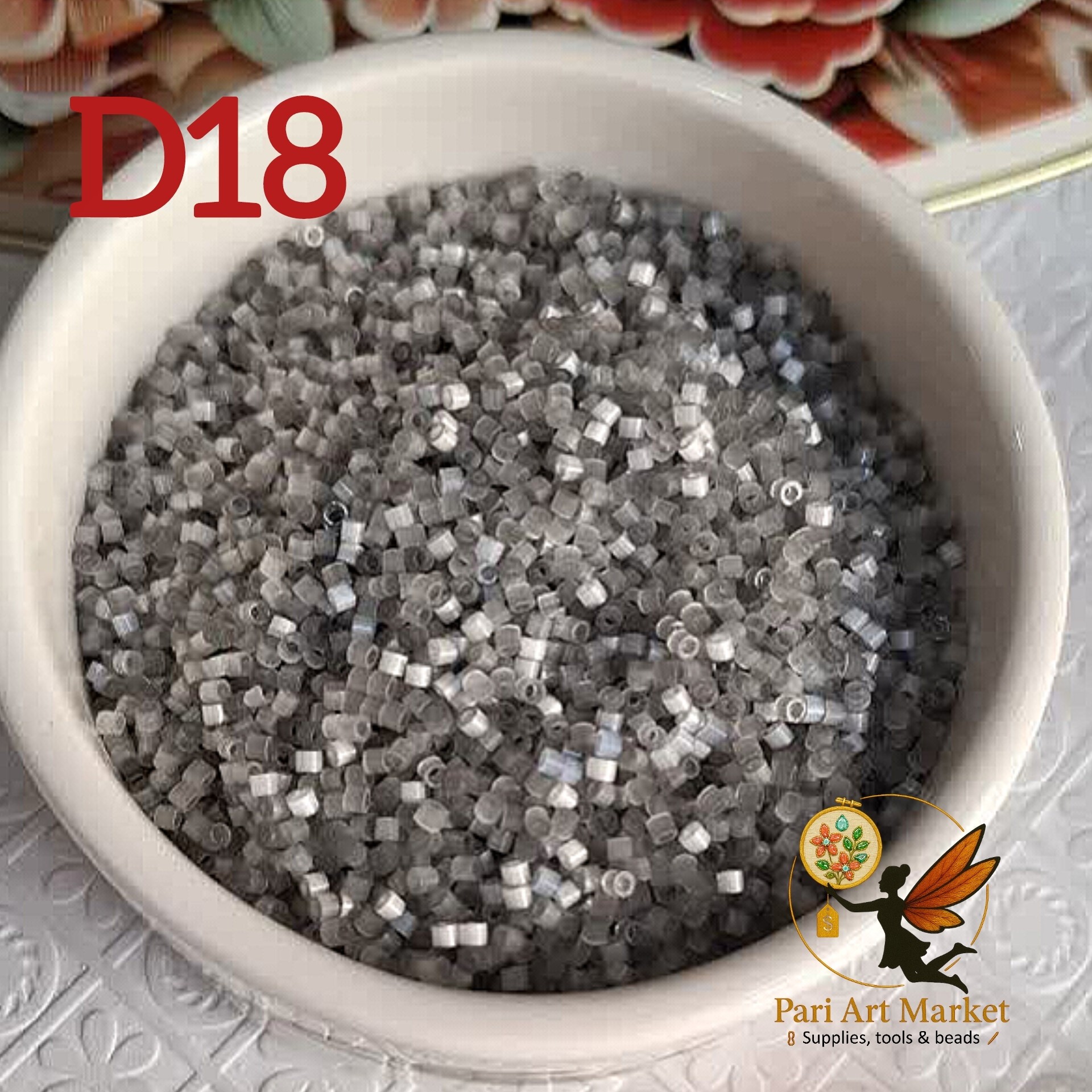 منجوق دلیکا (طرح میوکی) 28 رنگ - قیمت برای 5 گرم میباشد