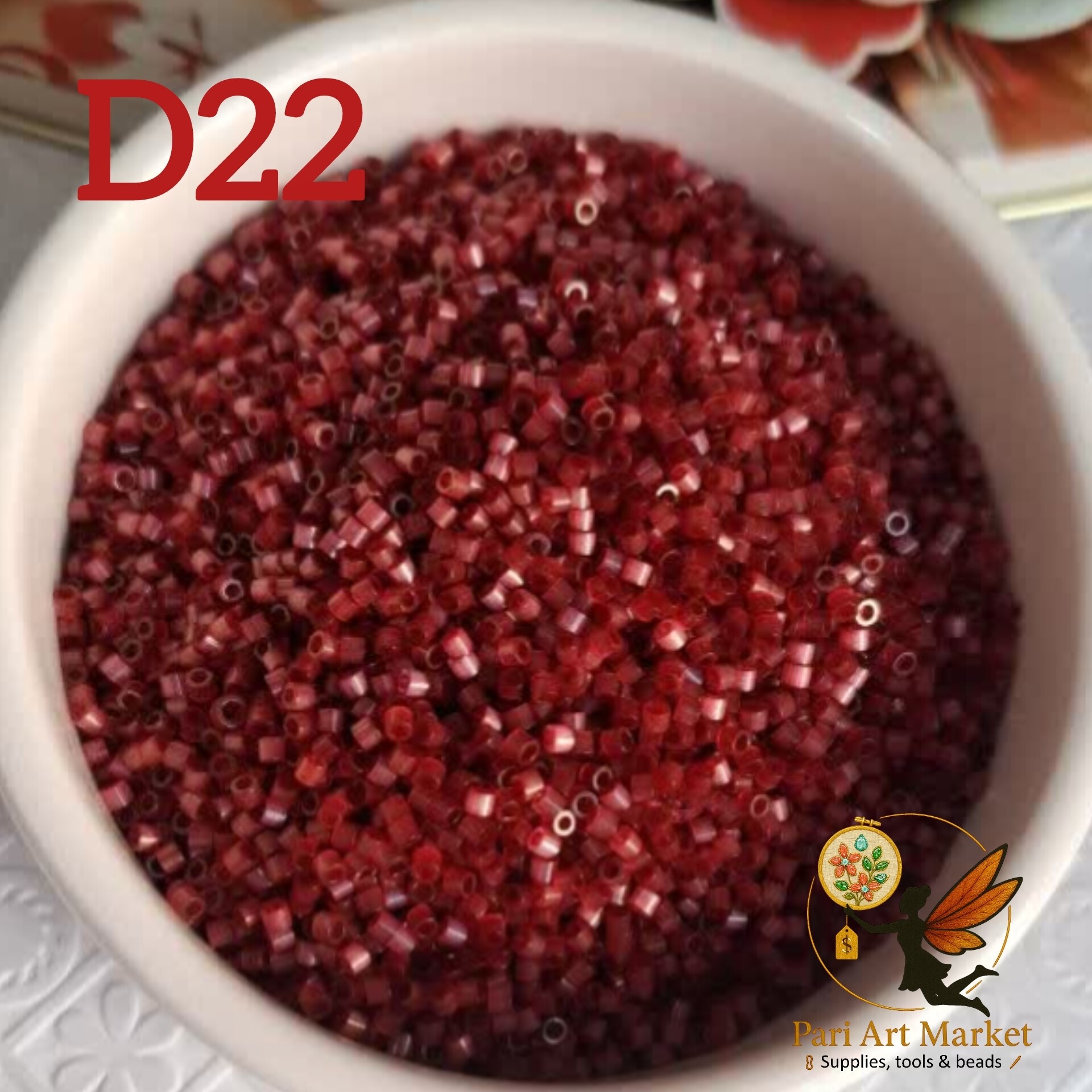 منجوق دلیکا (طرح میوکی) 28 رنگ - قیمت برای 5 گرم میباشد