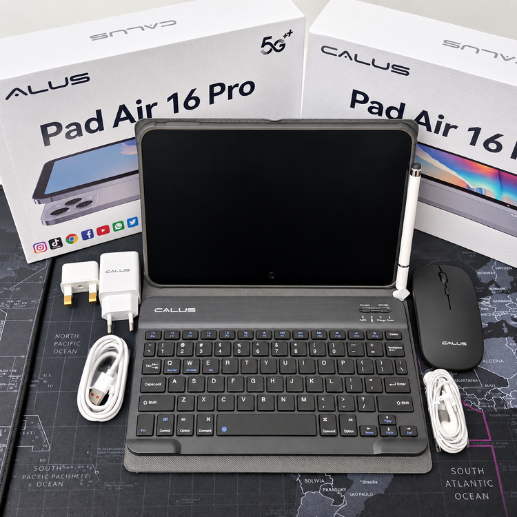تبلت دانش آموزی CALUS مدل PAD AIR 16 Pro با گارانتی و کد رجیستری + پک هدیه رایگان