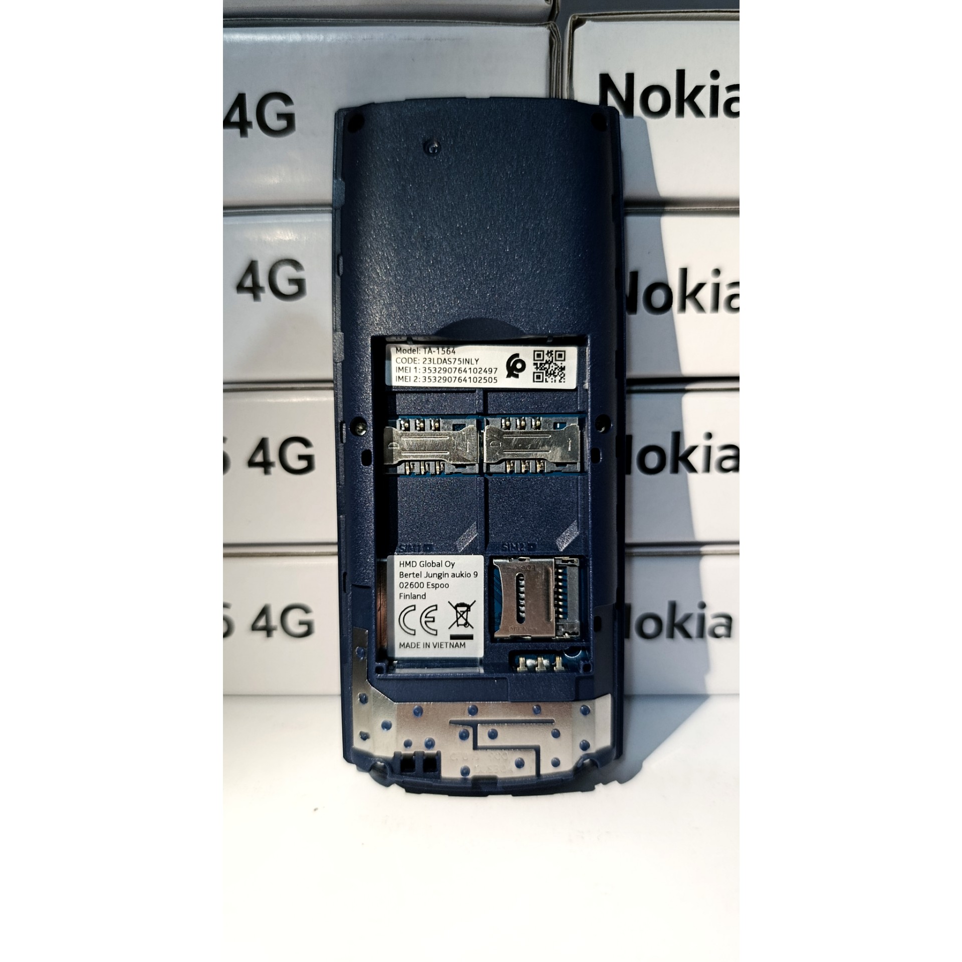 گوشی نوکیا 106 2023 Nokia / با گارانتی 18 ماهه / ریجستری شده با کدفعالسازی همتا / مموری خور / اصلی ویتنام