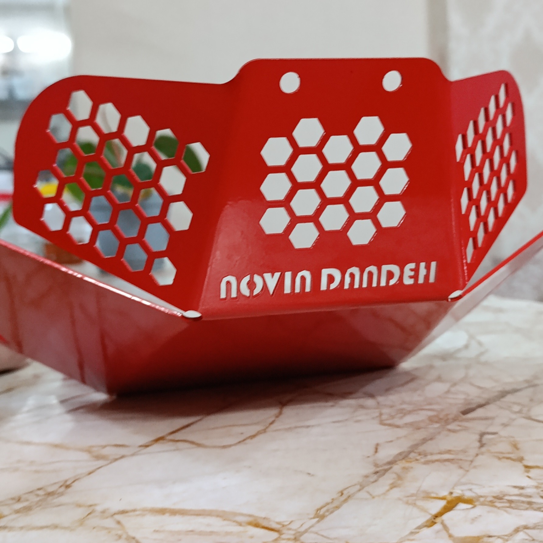 سینی محافظ زیر انجین موتورسیکلت تریل طرح crf پسکرایه