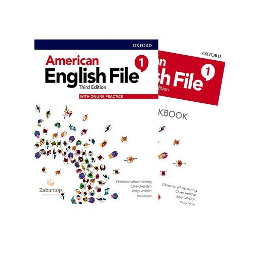 کتاب امریکن انگلیش فایل American English File 1 3rd