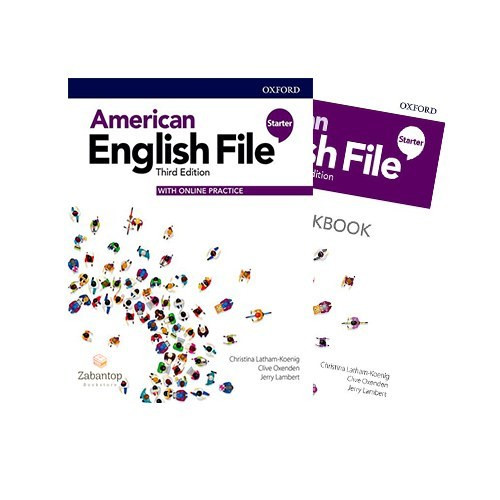 کتاب امریکن انگلیش فایل استارتر American English File Starter 3rd