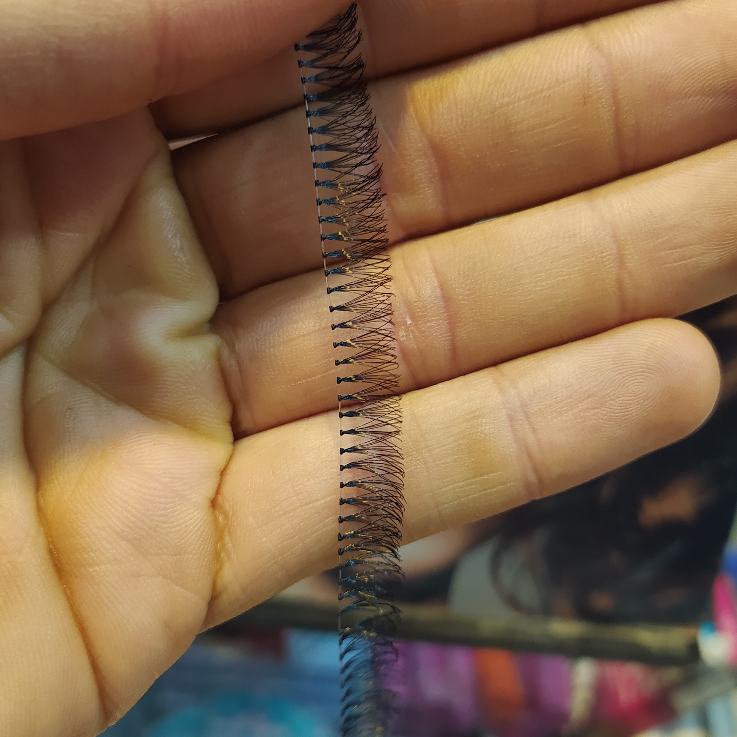 مژه ریسه ای سایز8