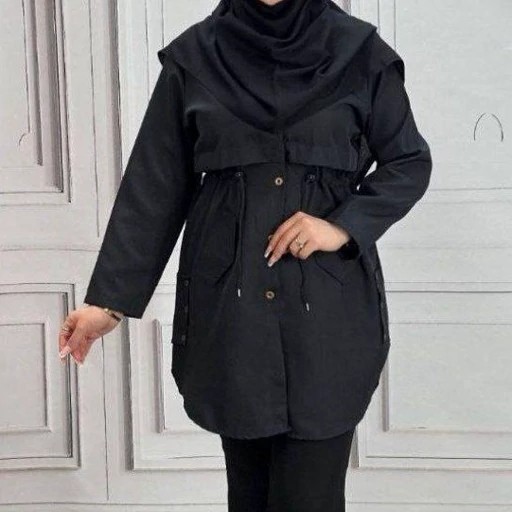 مانتو دانشجویی بقل دکمه