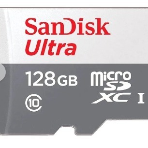 کارت حافظه microSDXC سن دیسک مدل Ultra کلاس 10 استاندارد UHS-I U1 سرعت 100MBps ظرفیت 128 گیگابایت