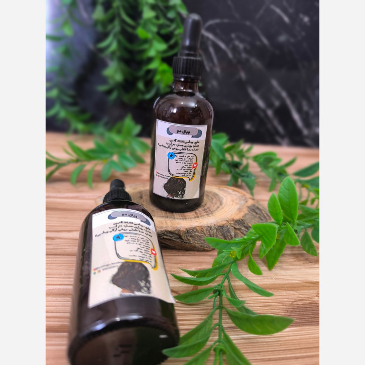 ویال مو(تقویت و رشد مجدد مو)کاملا گیاهی و فاقد ماینوکسیدیل
