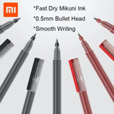 خودکار و روان نویس ژله ای شیائومی رنگ مشکی XIAOMI Jumbo Gel Ink Pen MJZXB02WC