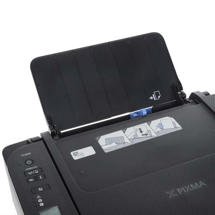پرینتر سه کاره کانن وای فای دار مدل CANON PIXMA TS3640 پرینت + کپی + اسکن، جوهرافشان اتصال بیسیم به گوشی + گارانتی شرکتی