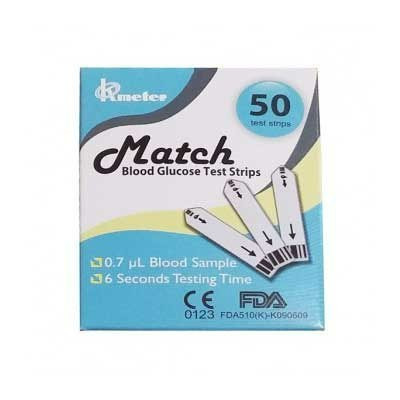 نوار تست قند خون مچ (Match) بسته 50 عددی 2027