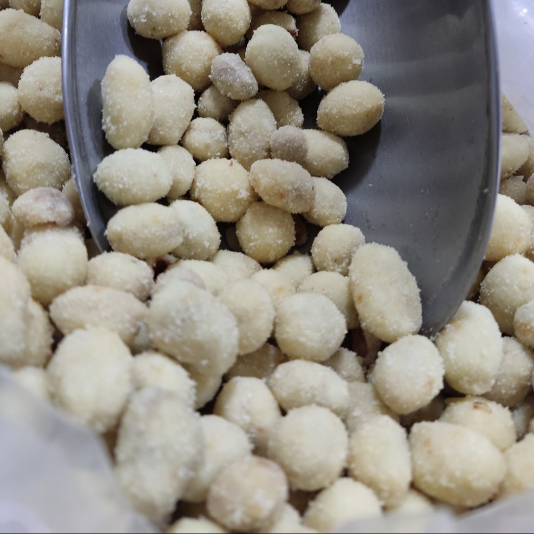 بادام زمینی روکش دار لیمویی بار جدید تازه (250گرم) روکشدار