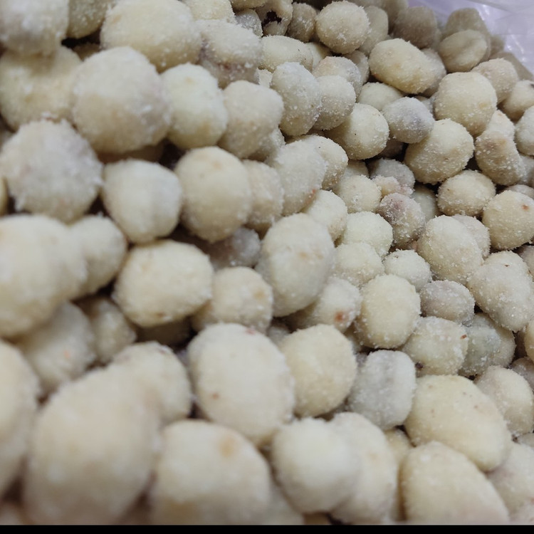 بادام زمینی روکش دار لیمویی بار جدید تازه (250گرم) روکشدار