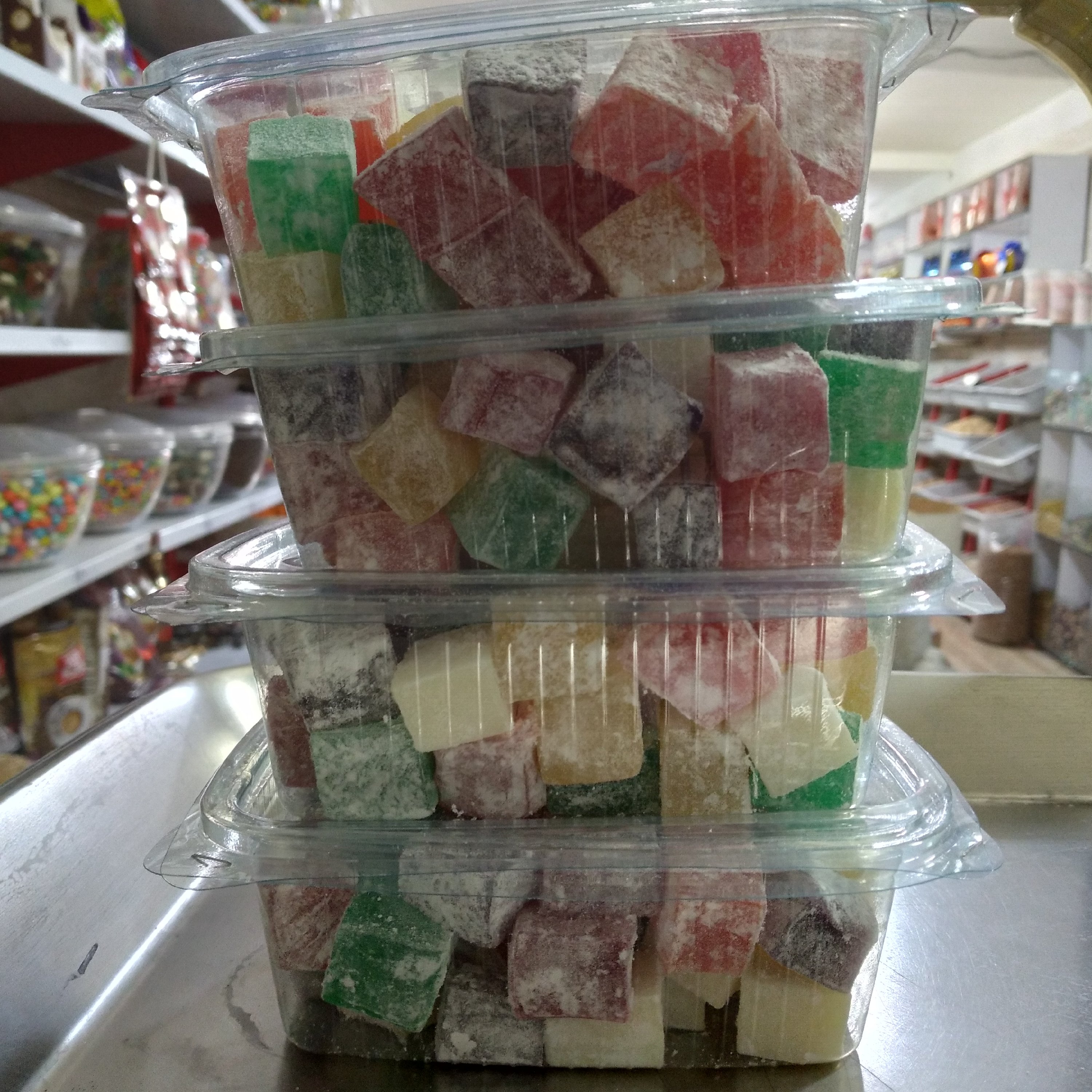 راحتی یا لوکوم میوه ای نرم تازه و خوشمزه ( 250گرمی)