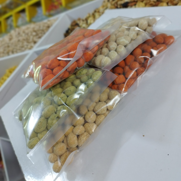 بادام زمینی روکش دار در پک پنج طعمی (1 کیلویی) انتخاب کنید روکشدار