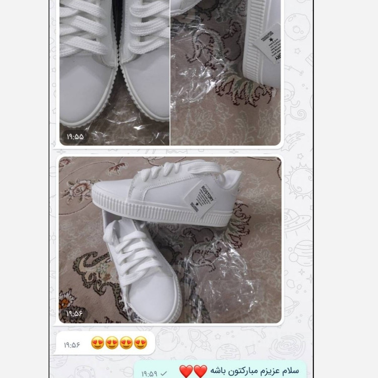 ونس زنانه سفید ساده کفش ساده سفید کتونی زنانه تکرنگ سفید