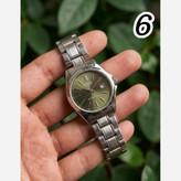 ساعت مچی زنانه کاسیو رنگ ثابث ضداب روزشمار فعال کیفیت عالی.CASIO