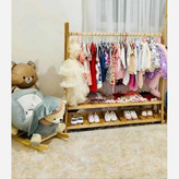 رگال چوبی نوزاد و کودک مدل تاب(دو طبقه)