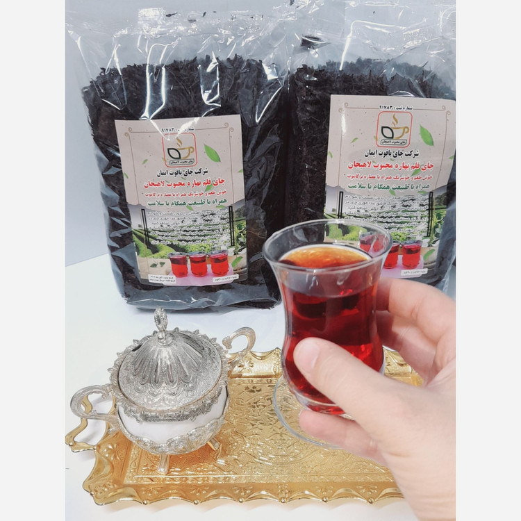 چای محبوب لاهیجان یاقوت ایمان نیم کیلویی(پس کرایه)