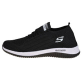 کفش پیاده روی مشکی مدل اسکیچرز بافت skechers کد 286985