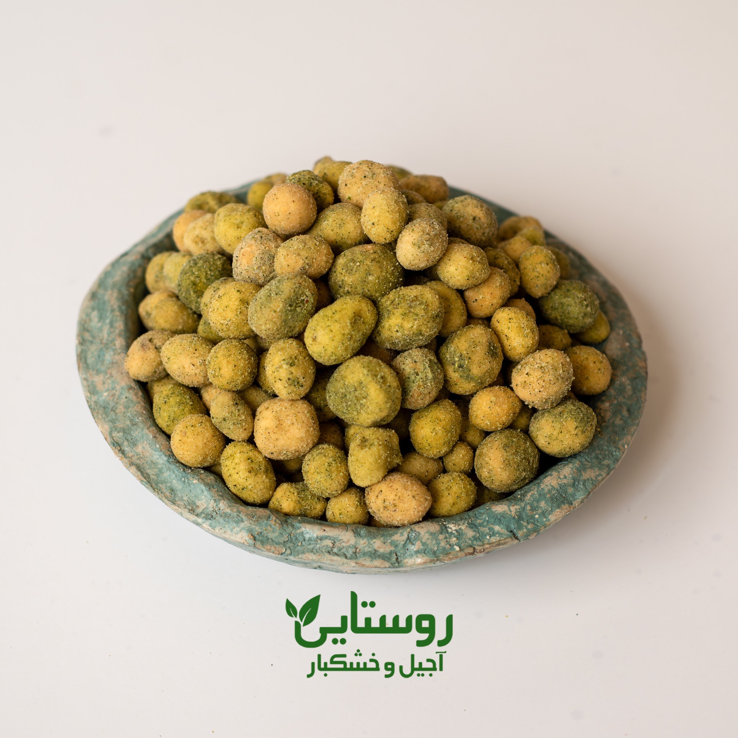 بادام زمینی روکش دار(پیاز جعفری) 100گرم