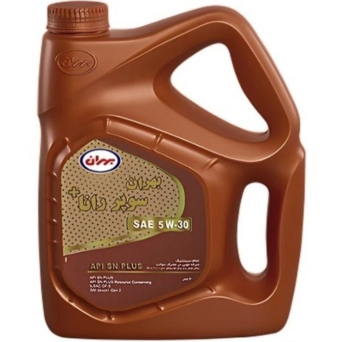 روغن موتور بهران سوپر رانا پلاس 5w30 به همراه دو عدد ضدیخ یک لیتری ایرانول