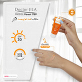کرم ضد آفتاب رنگی فاقد چربی SPF30 دکتر ژیلا