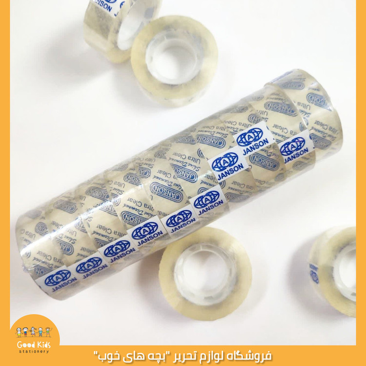 چسب نواری جانسون janson عرض 18mm