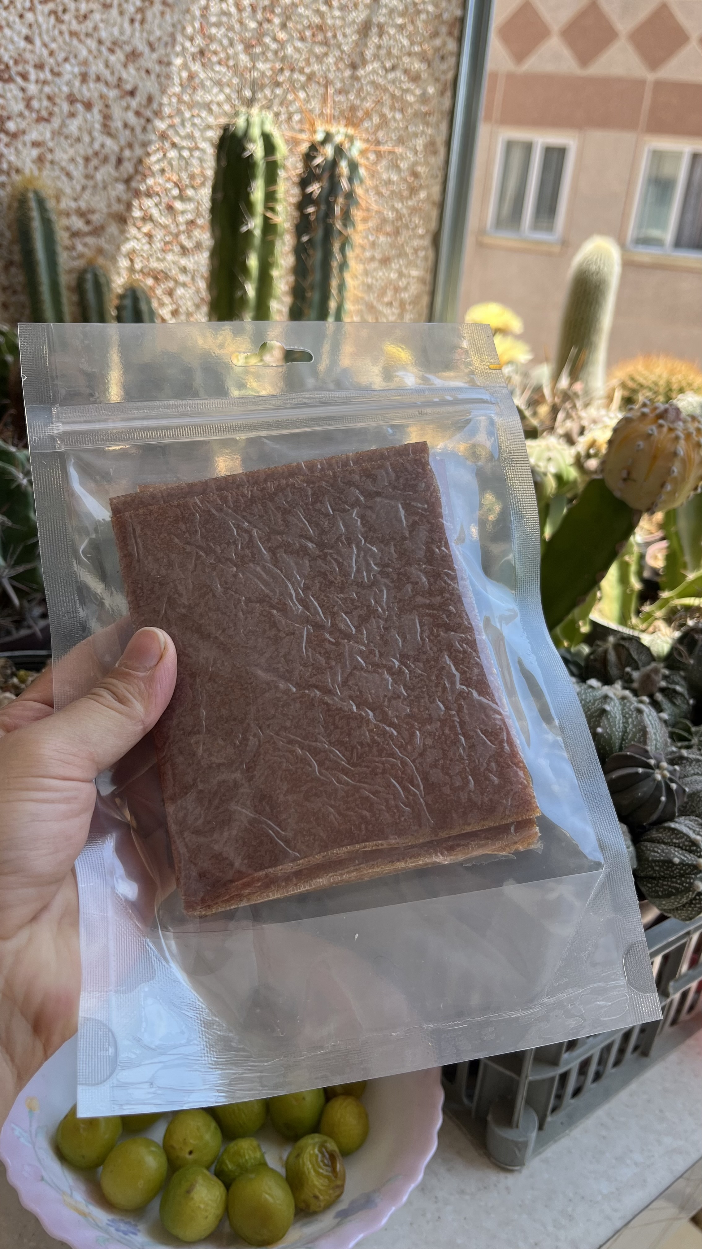 لواشک آلوچه جنگلی خیلی ترش(200گرمی)خوشمزه جان