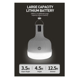 لامپ شارژی 36 وات 4000 میلی آمپر دی پی مدل DP-7813C