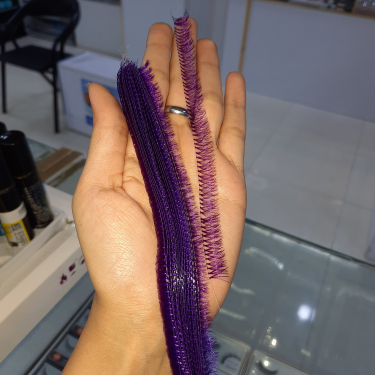 مژه رنگی مژه ریسه ای رنگی مژه دونه ای